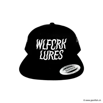 Casquette Wolfcreek Lures Damn You Snapback Foam Trucker - Blanc / Noir