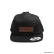 Immagine di Cappellino Wolfcreek Lures Leather Patch Five Panel Cap - Nero