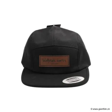 Casquette Wolfcreek Lures Leather Patch Five Panel Cap - Noir