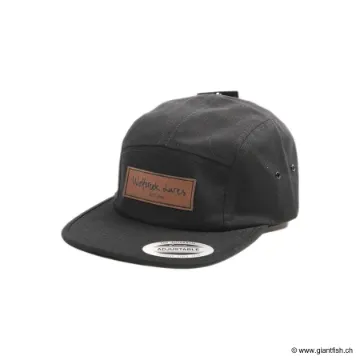 Casquette Wolfcreek Lures Leather Patch Five Panel Cap - Noir