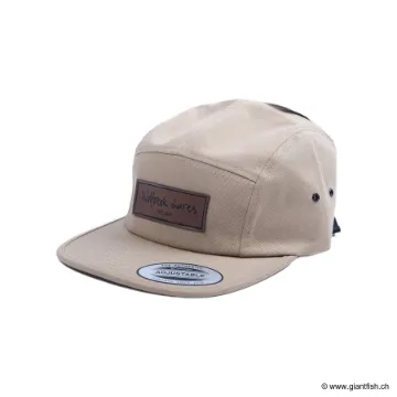Casquette Wolfcreek Lures Leather Patch Five Panel Cap - Kaki