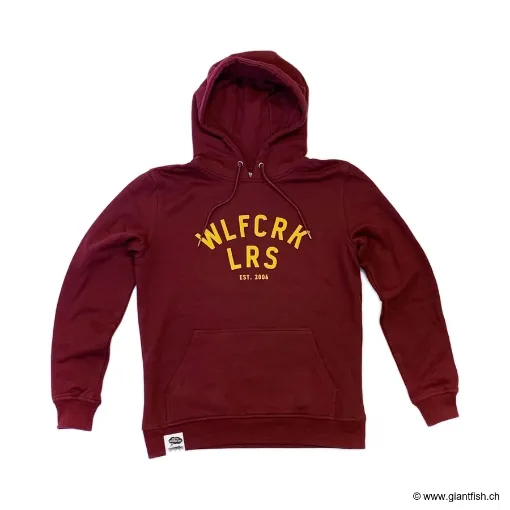 Sweat à capuche Wolfcreek Lures WLFCRK LRS Hoodie - Burgundy