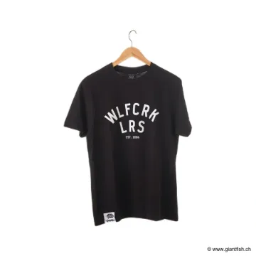 T-shirt Wolfcreek Lures WLFCRK LRS Logo - Noir
