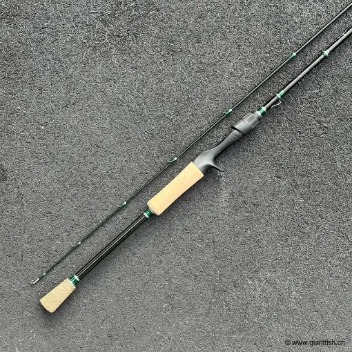 Canne Casting Wolfcreek Lures Damn You Rod 2.0 - Perch & Bass Series - 7'3"""" MF - 8-30 g
