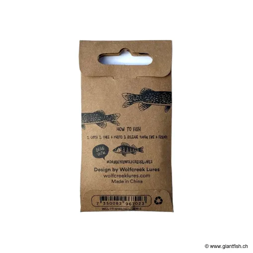 Accroche Leurre Wolfcreek Lures Shallow Screw