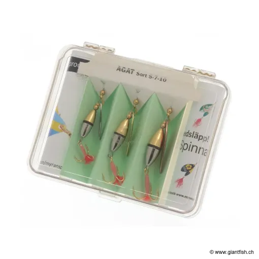 Set de cuillers MYRAN Agat Spinner Assortments