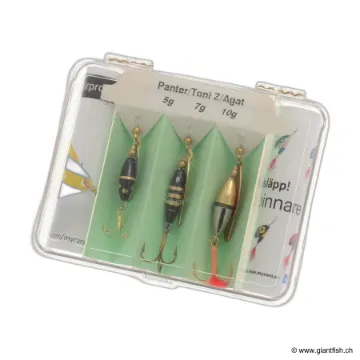 Set de cuillers MYRAN Panter-ToniZ-Agat Spinner Assortments