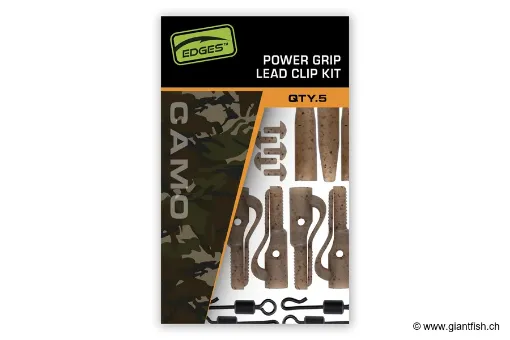 Kit FOX Edges Power Grip Lead Clip Camo