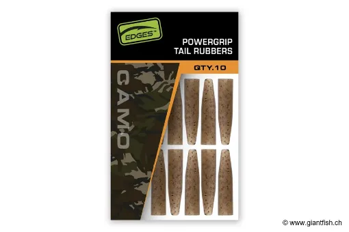Manchon FOX Edges Powergrip Tail Rubbers Camo