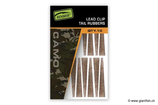 Manchon FOX Edges Camo Lead Clip Tail Rubbers