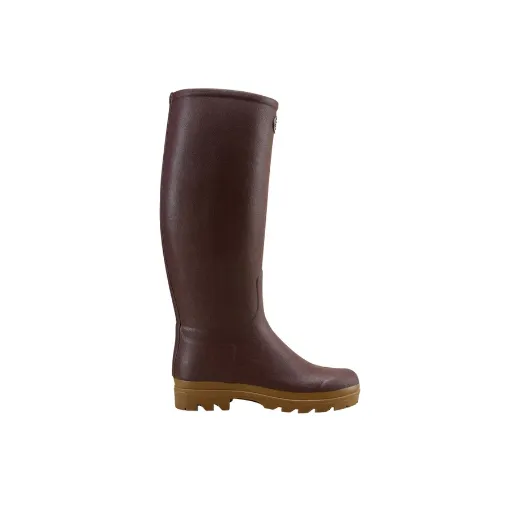Bottes Femme LE CHAMEAU Saint-Hubert Cuir – Marron