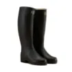 Bottes Femme LE CHAMEAU Saint-Hubert Cuir – Noir