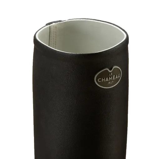 Bottes Femme LE CHAMEAU Saint-Hubert Cuir – Noir