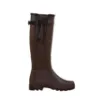 Bottes Femme LE CHAMEAU Vierzon Jersey – Marron Foncé / Héritage Tartan