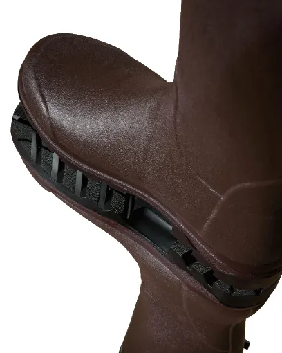 Bottes Femme LE CHAMEAU Vierzon Jersey – Marron Foncé / Héritage Tartan