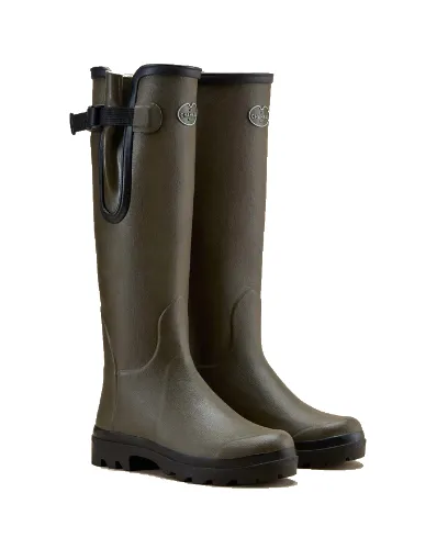 Bottes Femme LE CHAMEAU Vierzon Jersey – Vert Chameau