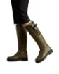 Bottes Femme LE CHAMEAU Vierzonord Néoprène – Vert Chameau