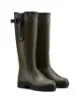 Bottes Femme LE CHAMEAU Vierzonord Néoprène – Vert Chameau / Noir