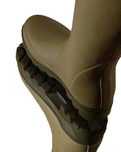 Bottes Femme LE CHAMEAU Vierzonord Néoprène – Vert Vierzon