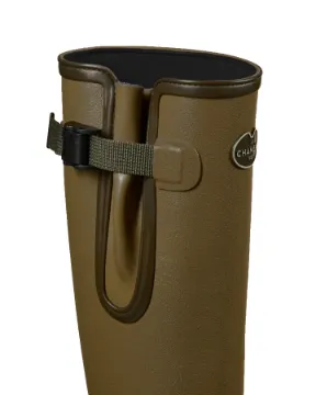 Bottes Femme LE CHAMEAU Vierzonord Néoprène – Vert Vierzon / Noir
