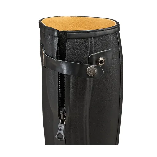 Bottes Femme LE CHAMEAU Chasseur Cuir – Noir