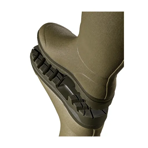 Bottes Femme LE CHAMEAU Chasseur Cuir – Vert Vierzon