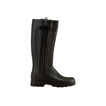 Bottes Homme LE CHAMEAU Chasseur Cuir – Noir