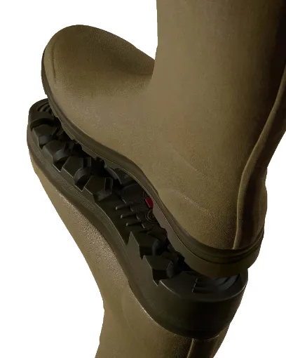 Bottes Homme LE CHAMEAU Chasseur Cuir – Vert Vierzon