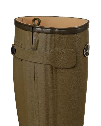 Bottes Homme LE CHAMEAU Chasseur Cuir – Vert Vierzon