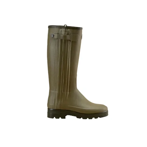 Bottes Homme LE CHAMEAU Chasseur Néoprène – Vert Vierzon