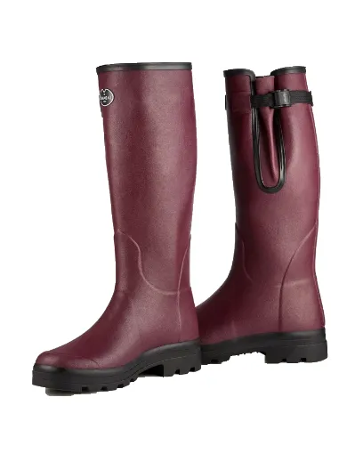 Bottes Homme LE CHAMEAU Vierzon Jersey – Oxblood