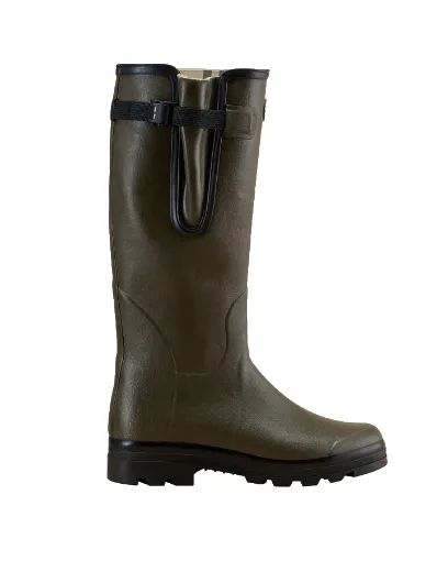 Bottes Homme LE CHAMEAU Vierzon Jersey – Vert Chameau