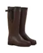 Bottes Homme LE CHAMEAU Vierzonord Néoprène – Marron Foncé / Noir