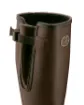 Bottes Homme LE CHAMEAU Vierzonord Néoprène – Marron Foncé / Noir