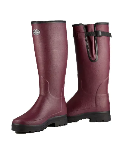 Bottes Homme LE CHAMEAU Vierzonord Néoprène – Oxblood