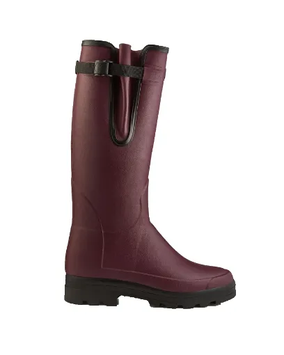 Bottes Homme LE CHAMEAU Vierzonord Néoprène – Oxblood