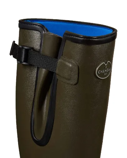 Bottes Homme LE CHAMEAU Vierzonord Néoprène – Vert Chameau