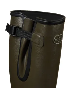 Bottes Homme LE CHAMEAU Vierzonord Néoprène – Vert Chameau / Noir