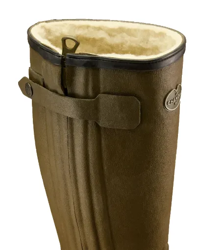 Bottes Homme LE CHAMEAU Chasseur Laine – Vert Chameau