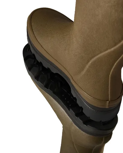Bottes Homme LE CHAMEAU Chasseur Laine – Vert Chameau
