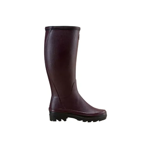Bottes Femme LE CHAMEAU Giverny Jersey - Cherry