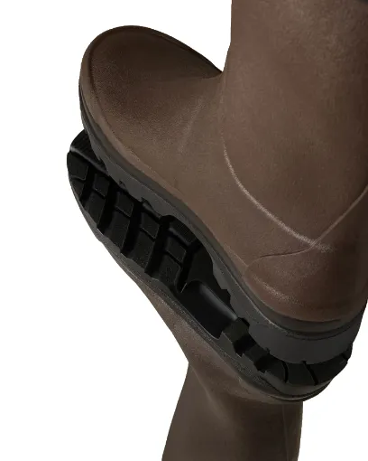 Bottes Femme LE CHAMEAU Giverny Jersey - Marron Foncé