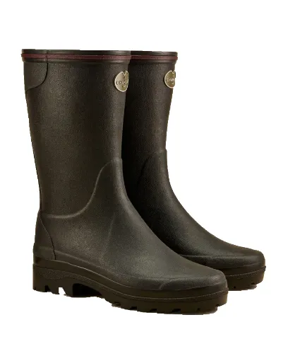 Bottes Femme LE CHAMEAU Giverny Jersey - Noir