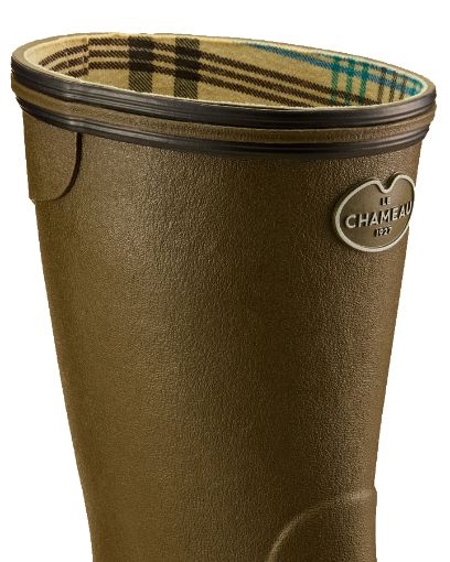 Bottes Femme LE CHAMEAU Giverny Jersey - Vert Chameau