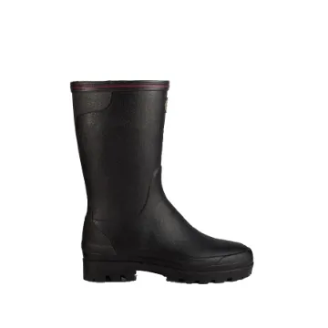 Bottes Femme LE CHAMEAU Giverny Néoprène - Noir / Noir