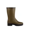 Bottes Femme LE CHAMEAU Giverny Néoprène - Vert Chameau / Noir