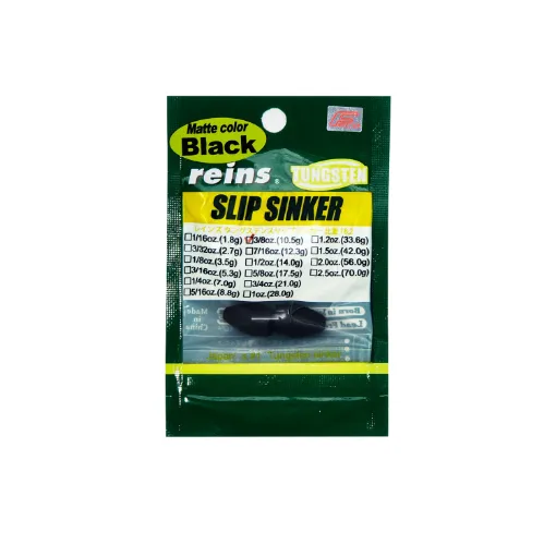 Lest coulissant REINS Tungsten Slip Sinker
