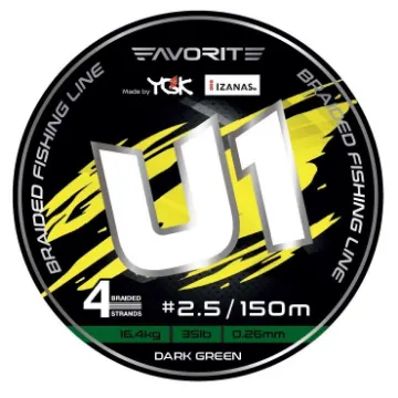 Tresse FAVORITE U1 PE - 150 m