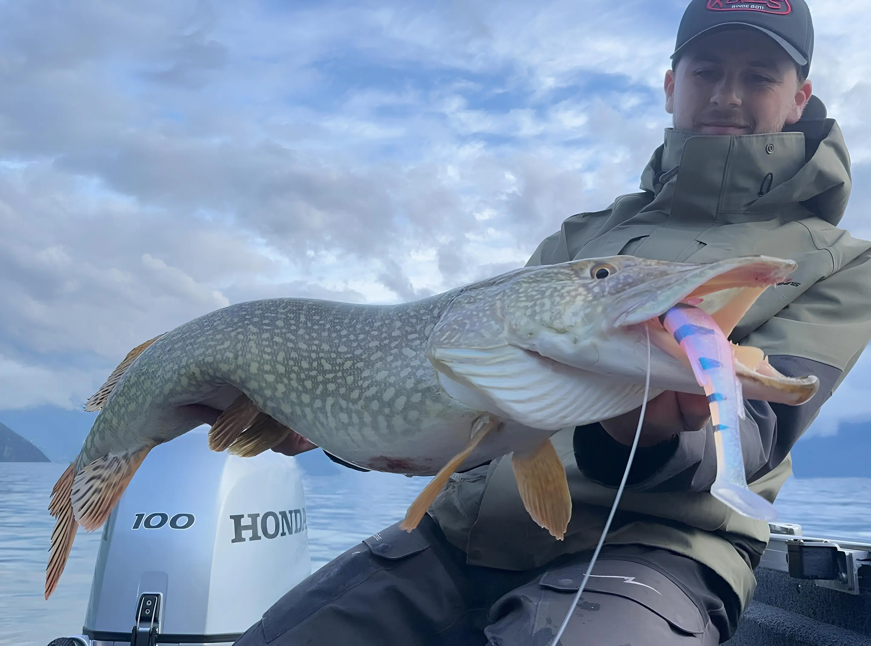 Pike from Lake Geneva in Switzerland